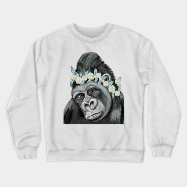 Sandy Baby Crewneck Sweatshirt by msmart